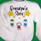 My Stars Personalized Father's Day Sweatshirt